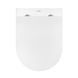 Комплект 4 в 1: Инсталляция GROHE Rapid SL 3 в 1 3884966Q + Унитаз безободочный Kroner Harz WHI483632 TORNADO с сиденьем Slim Duroplast / Soft-close / Quick relase KH483632WHIT (388496