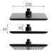 Душевая система Yoka Bodo 23 Black с термостатом BP.BODO-THERM-23-BLK, Черный матовый