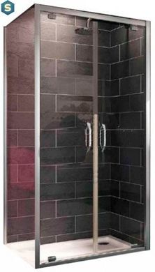 Душові двері Huppe X1 подвійні 90см 140905.069.321