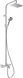 Душова система Hansgrohe Vernis Shape Showerpipe 230 1jet EcoSmart з термостатом Chrome 26098000