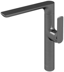 Смеситель для умывальника Kohlman Experience graphite QB175EG, Графит