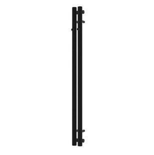 Полотенцесушитель водяной Terma Rolo Hanger 1200x95 Ral 9005 matt WGROW120009K9M5SX, Черный матовый