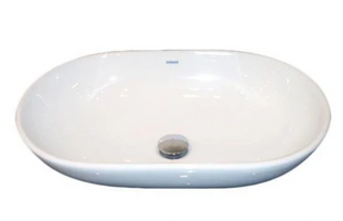 Раковина Devit Ovale 1510136 59 см, Белый