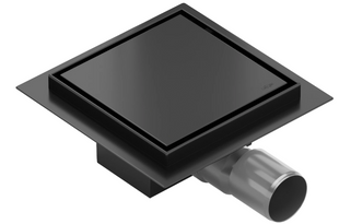 Трап для душа Mexen Flat Black 15x15 квадратный MEX-1710015