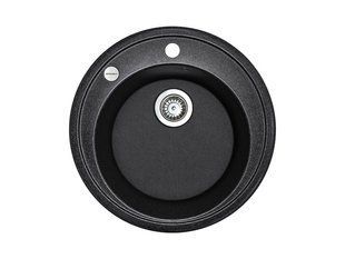 Кухонная мойка Adamant Sun &Oslash;510x200 черний 000000579, Черный/золото