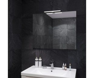 Зеркало Sanwerk Симпли "Минима" 80x65 со светильником LED "Смарт" AL 30 см (ZS0000352)