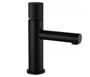 Смеситель для умывальника Mexen Elba One black низкий MEX-74101-70, Черный матовый