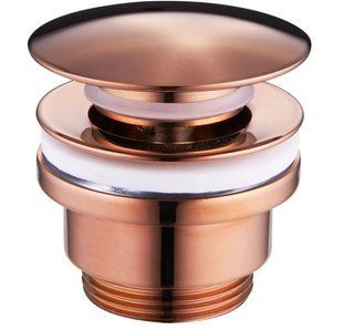 Донный клапан для раковины Mexen click-clack rose gold универсальный MEX-79930-60, Розовое золото
