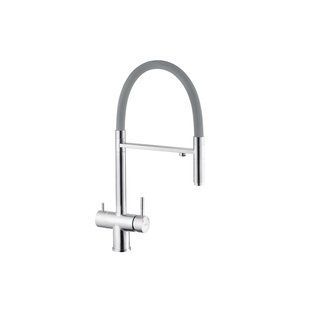 Смеситель для кухни с подключением к фильтру Kroner KRP Edelstahl Klassisch - ESG03815GRA CV027934, Нержавеющая сталь