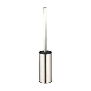 Йоржик для унітазу підлоговий VBI Round chrome VBI-040020CH, Хром