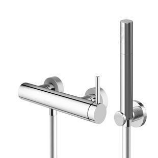 Смеситель для душа Kohlman Axel chrome настенный KPL-QW120A, Хром