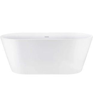 Ванна акриловая отдельностоящая Rea Milano 150x70 white REA-W2000, Белый