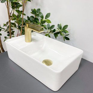 Умивальник (раковина) VBI LECCO WHITE накладний, Білий