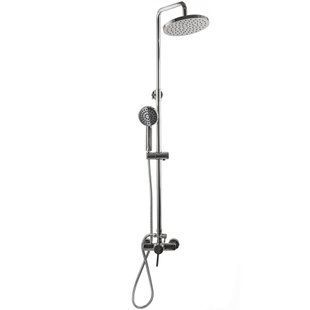 Душевая система Globus Lux DS-007A, Хром