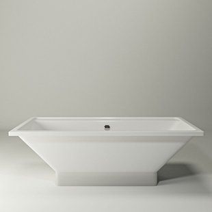 Ванна зі штучного каменю Studio Stone Volta 184x90 VOL184090, Білий