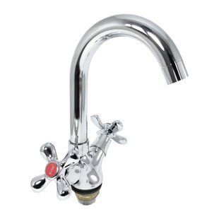 Смеситель для умывальника буксовый гайка Frap 1/10 F13731-B, Хром