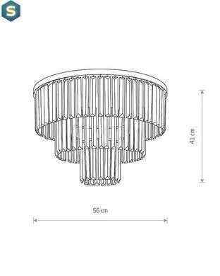 Люстра Nowodvorski 7627 Cristal E14 9x60W IP20 Bl