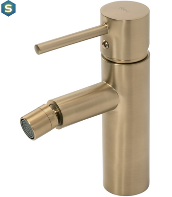 Смеситель для биде Rea Tess brushed gold REA-B7010, Золотой