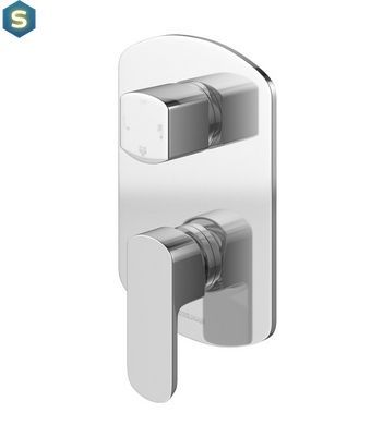 Душевая система Kohlman Foxal 30 chrome + BOX скрытого монтажа QW211FQ30, Хром