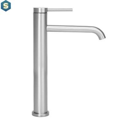 Смеситель для умывальника Rea Clif nickel brushed высокий REA-B5330, Зеленый матовый