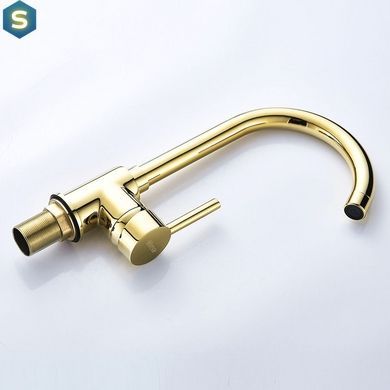 Смеситель для кухни Rea Talisa gold золото REA-B1020, Золотой