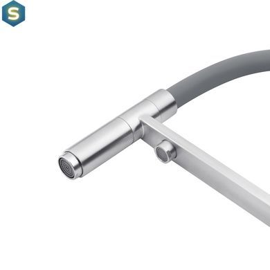 Смеситель для кухни с подключением к фильтру Kroner KRP Edelstahl Klassisch - ESG03815GRA CV027934, Нержавеющая сталь