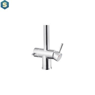 Смеситель для кухни с подключением к фильтру Kroner KRP Edelstahl Klassisch - ESG03815GRA CV027934, Нержавеющая сталь