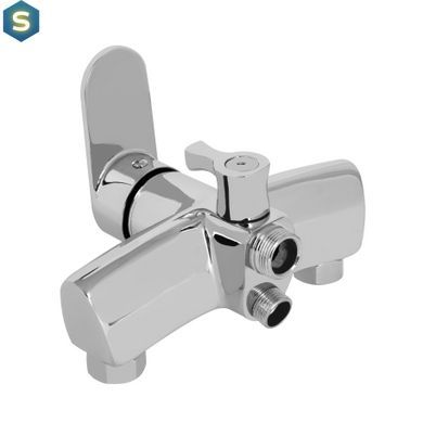 Смеситель для ванны Lidz Tani 005 с поворотным изливом (c душевым гарнитуром) (k40) LDTAN005CRM44962 Chrome, Хром