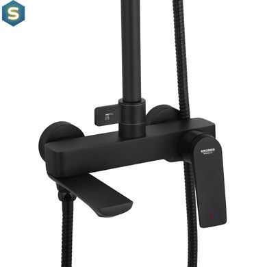 Душова система Kroner KRP Graz - SCH063, Черный матовый
