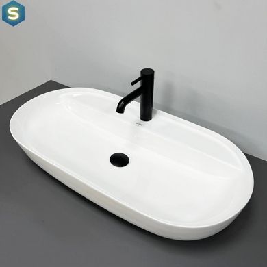 Умивальник (раковина) VBI TERNI M WHITE накладний, Білий