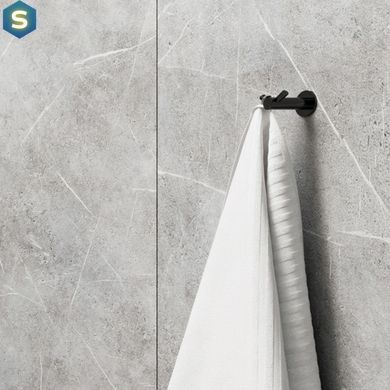 Гачок Omnires Modern Project black MP60120BL, Черный матовый