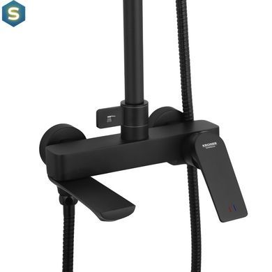 Душова система Kroner KRP Graz - SCH063, Черный матовый