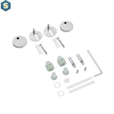 Комплект 4 в 1: Инсталляция GROHE Rapid SL 3 в 1 3884966Q + Унитаз безободочный Kroner Eifel WHI523629 RIMLESS с сиденьем Slim Duroplast / Soft-close / Quick relase KE523629WHIR (38849