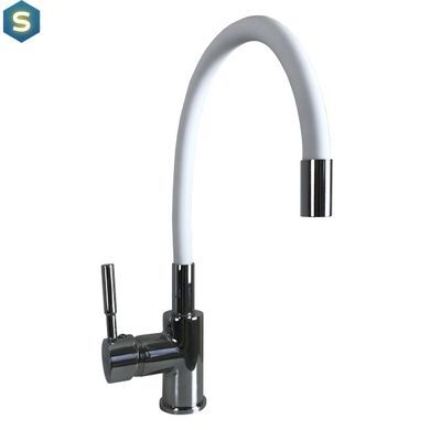 Смеситель для кухни Globus Lux Lazer GLLR-203SW, Белый