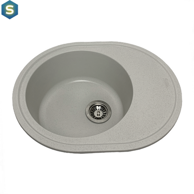 Кухонна мийка Adamant Vast 610x495x200 old-stone 100001485, Каппучино