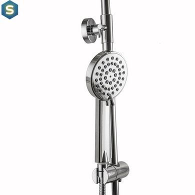 Душевая система Globus Lux DS-007A, Хром