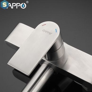 Душова система Gappo G2499-20, вилив - перемикач на лійку або верхній душ, Нержавіюча сталь