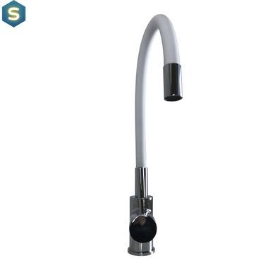 Смеситель для кухни Globus Lux Lazer GLLR-203SW, Белый