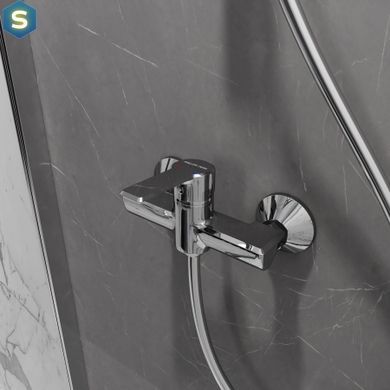 Змішувач для душу Koller Pool Edge 35 мм хром ED0400, Хром