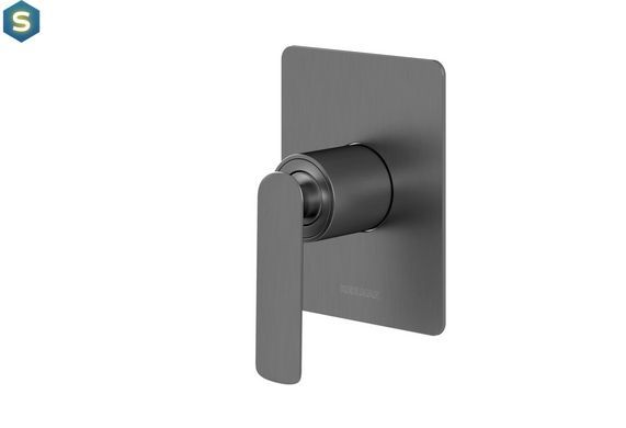 Душова система Kohlman Experience 30 graphite + BOX прихованого монтажу KPL-QW220EGQ30, Графит
