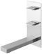 Змішувач для умивальника Kohlman Excelent chrome + BOX прихованого монтажу QW196H, Хром