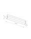 Магнитный трековый светильник Nowodvorski 10651 LVM Line Led 1x9w 4000K 440Lm IP20 Bl