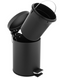 Корзина для мусора Yoka Labi black 3л. для ванной комнаты, туалета CH.LABI-BLK, Черный матовый