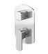 Душевая система Kohlman Foxal 30 chrome + BOX скрытого монтажа QW211FQ30, Хром