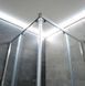 Душова кабіна Dusel A-513 100x100x190 тоноване, Хром, тонованний, хром, 100x100