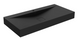 Умивальник Mexen Poli Black Matt 60 1/O MEX-23026071, Черный матовый
