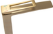 Змішувач для умивальника Rea Parker високий brushed gold REA-B4810, Золотий