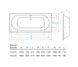 Ванна акрилова Koller Pool Dakota Double 170x75 DAKOTAD170X75, Білий