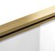 Шторка для ванни Rea Agat-2 100 brushed gold складана REA-K9777, Універсальна, прозорий, золотий
