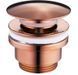 Донний клапан для раковини Mexen click-clack rose gold універсальний MEX-79930-60, Розове золото